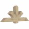 Ekena Millwork Redmond Rough Sawn Timber Gable Bracket, Douglas Fir, 60"W x 25"H x 6"D x 6"F, 10/12 Pitch GBW060X25X0606RED00RDF - alternate 3